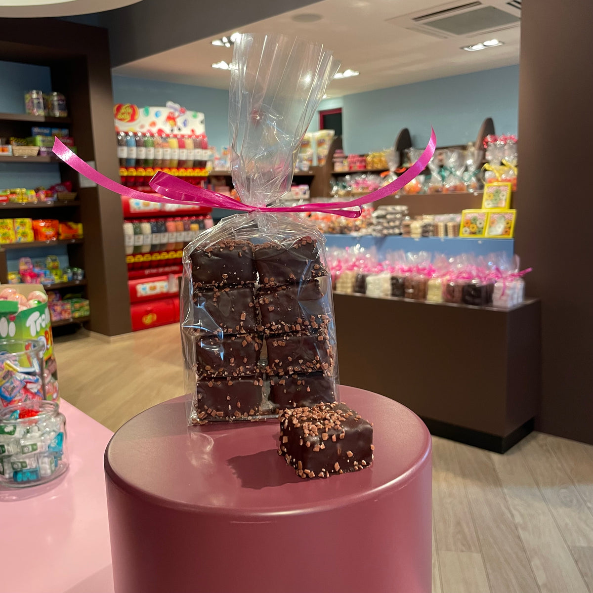 puur chocomouse spekjes van Pierot