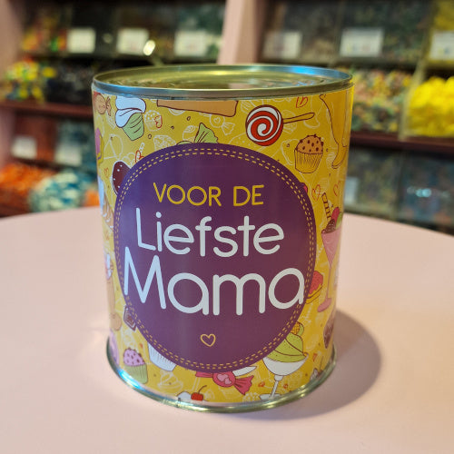 snoepblik 'liefste mama'