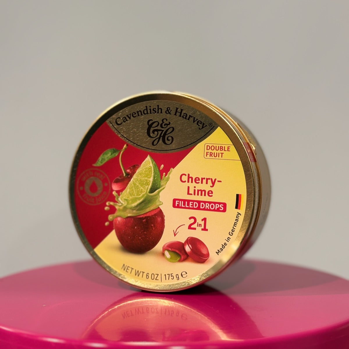 Cherry-Lime Filled Drops