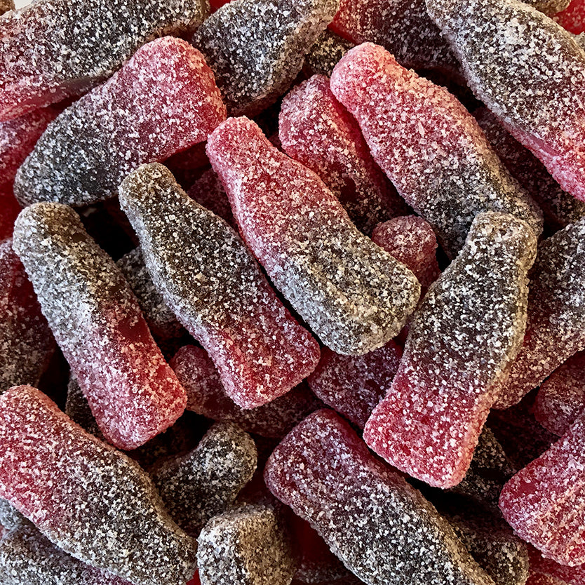 200 g Geldhof zure cherry-cola flessen