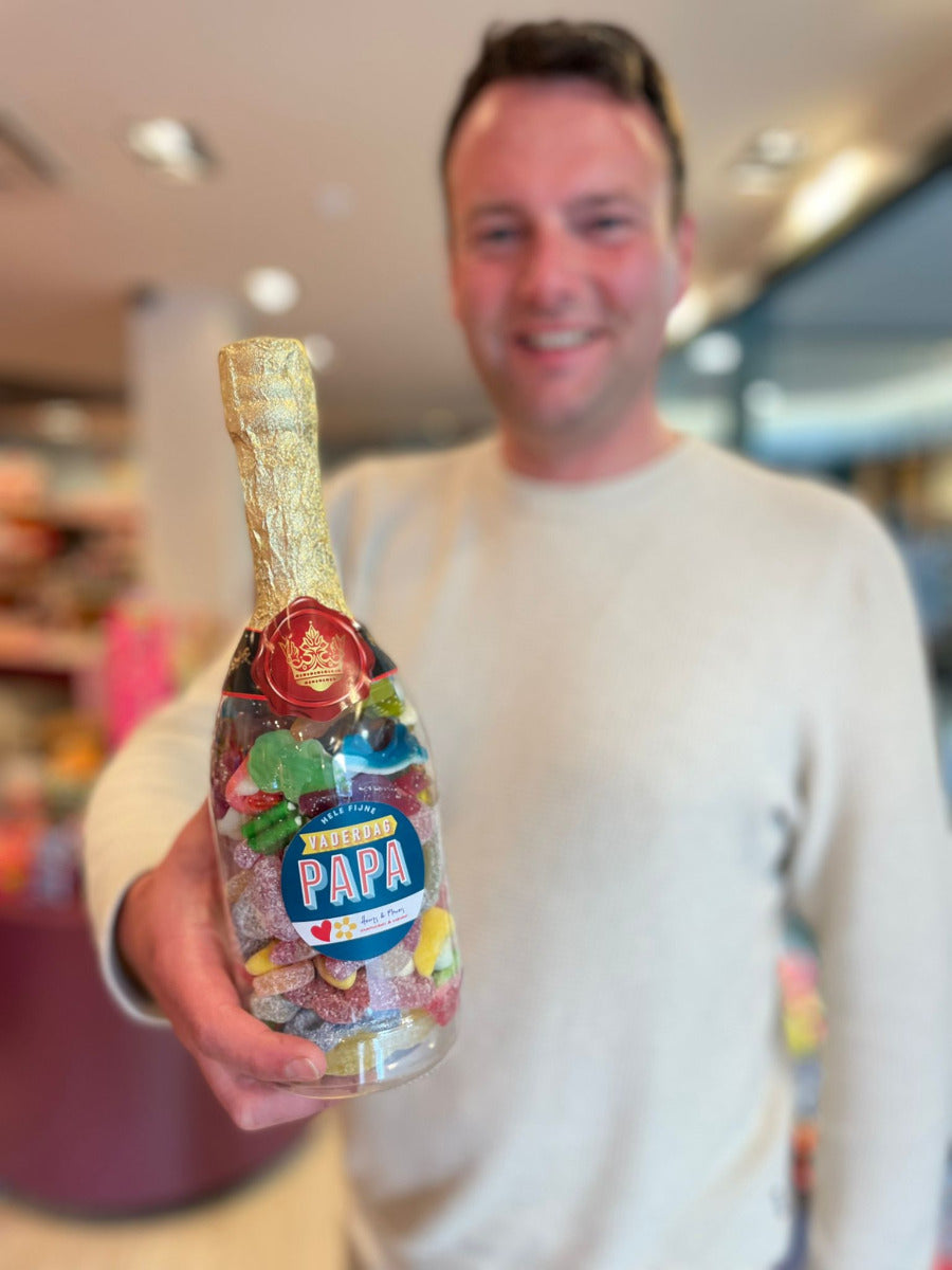 'champagefles' VADERDAG