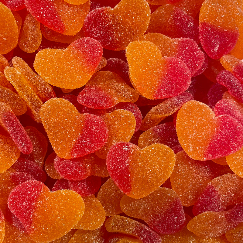 1kg Vidal perzik hartjes