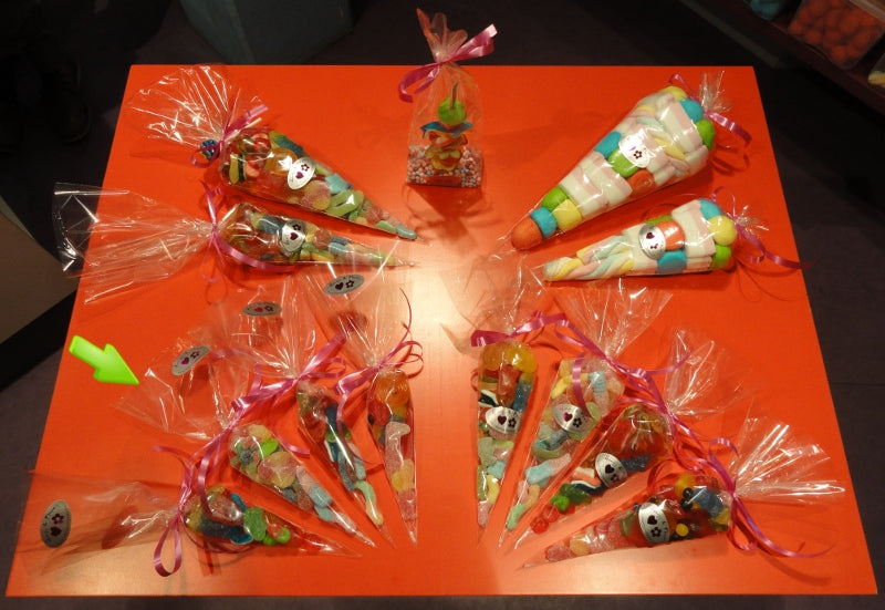 snoepzak 100g (enkel zuurtjes)